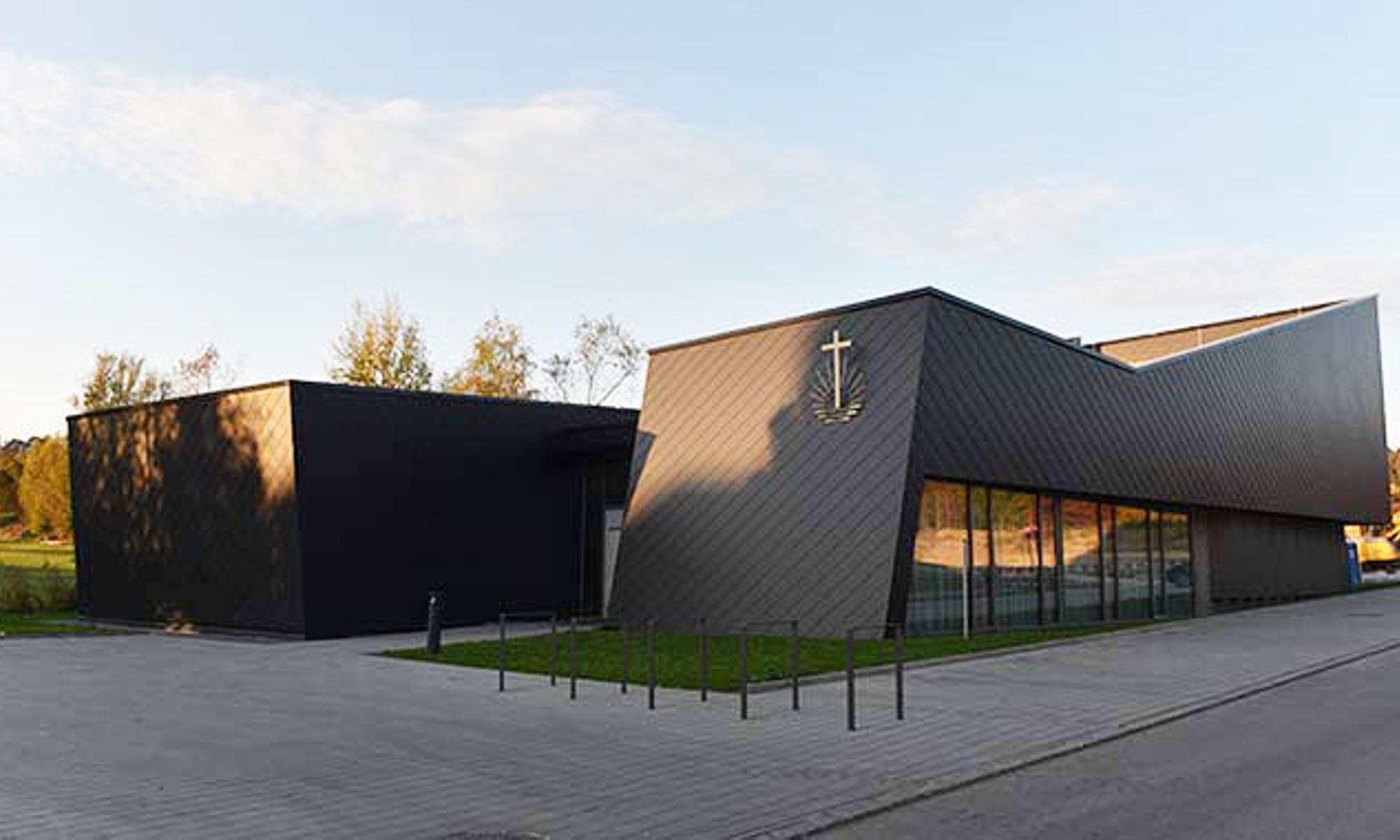 Die neue Kirche im Hildegardring in Überlingen